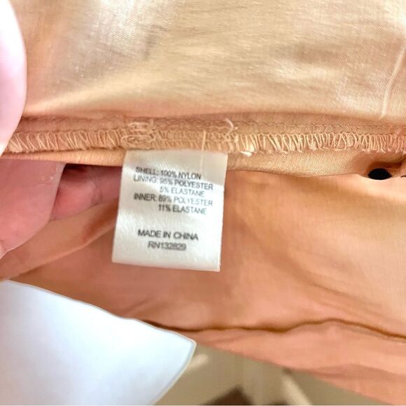 Majorelle Revolve mini dress polka dot black nude ruching size small - Picture 12 of 12